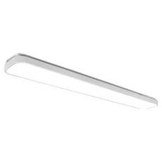 멜리빙 라이트 심플 조명 주방 천장등 플리커프리 LED60W, 화이트 + 주광색