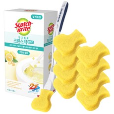 3M Clean Stick Fragrance Tok Tok 馬桶清潔手柄 + 補充裝 9p, 檸檬香, 1組