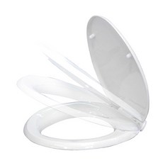 手易坊 自掀式通用馬桶蓋 (白色) 台灣精品, 405 x 357 x 213mm, 1個