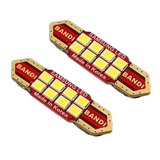 반디엘이디 차량용 LED 실내등, 2개, 36mm, 컨텐츠 참조