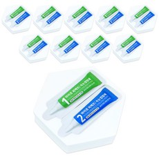 y-chu 第3代燙睫毛劑 第1劑+第2劑, 2g, 10組