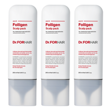 Dr.FORHAIR 頭皮護理豐盈髮膜, 250ml, 3瓶