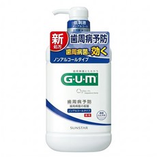 SUNSTAR 三詩達 G.U.M 牙周護理潔齒液 無酒精, 960ml, 1瓶