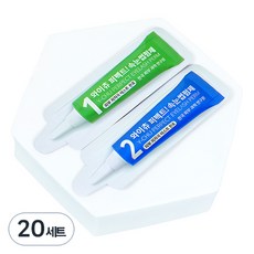 y-chu 第3代燙睫毛劑 第1劑+第2劑, 2g, 20組