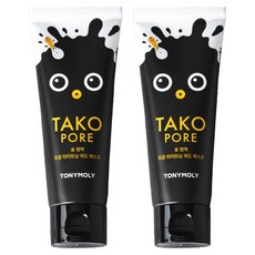 TONYMOLY TAKO PORE木炭毛孔緊緻泥膜, 1條, 2條