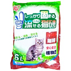 IRIS OHYAMA 愛麗思歐雅瑪 豆腐猫砂, 6L, 1包, IR-BC-C60, 咖啡味