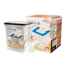 cimelax 顆粒雜糧桶 1p + 蓋子 1p + 量杯 1p 套組, 隨機出貨