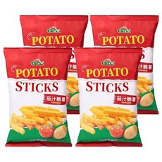 統一生機 茄汁脆薯, 50g, 4包