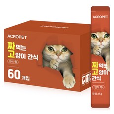 아크로펫 짜먹는 고양이 간식, 연어, 900g, 1개