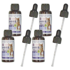 愛貓維他命滴液, 30ml, 貓和幼貓專用, Mix with food, 4瓶