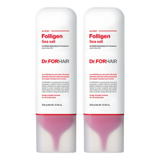 Dr.FORHAIR Folligen強健髮根海鹽頭皮去角質凝露, 300g, 2瓶