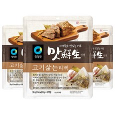 대상 맛선생 고기삶는 티백, 30g, 3개