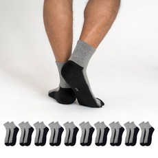 에이원패션 남성용 실속형 투칼라 미니 양말 10켤레