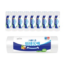 스마트홈 위생롤백 중형 500p, 10개