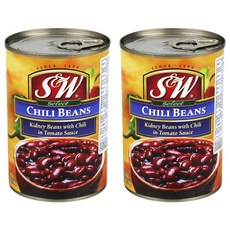 S&W 辣豆, 2個, 400g