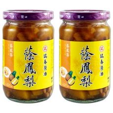 瑞春醬油 蔭鳯梨, 350g, 2罐