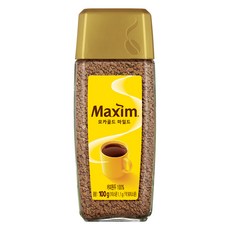 Maxim 麥心 摩卡黃金溫和瓶裝即溶咖啡, 100g, 1罐, 1罐