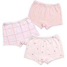 Maykids 女童款簡約棉質四角內褲 3件組