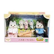 EPOCH Sylvanian Families 森林家族 哈士奇家庭組, 1組