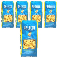 DE CECCO 得科 小貝殼麵 NO.46，杜蘭小麥粉製成, 500g, 5包