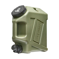 FIELD WORKS 儲水桶 10L, 食用級HDPE, 綠色, 1個