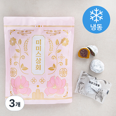 미미스상회 3종 호두 찹쌀떡 개별포장 15개입 (냉동), 900g, 1개입, 3개