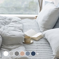 젤란하우스 데일리 부드러운 워싱 차렵이불 세트