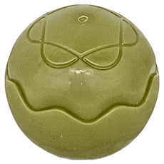 EAMKEVC伊凱文 戶外月亮椅配件 球型腳套 綠色, 22 x 34mm, 1個