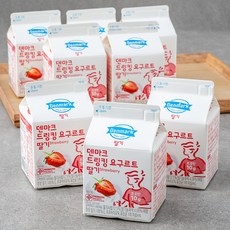 덴마크 드링킹요구르트 딸기, 300ml, 8개