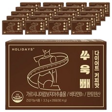 홀리데이즈 쑤욱빼 다이어트 커피맛 28포, 92.4g, 21개
