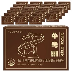 홀리데이즈 쑤욱빼 다이어트 커피맛 28포, 92.4g, 24개