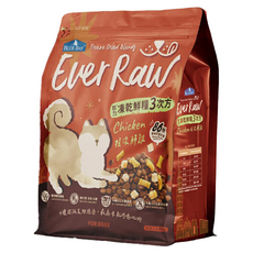 BLUE BAY 倍力 Ever Raw 凍乾鮮糧三次方 狗飼料, 搖滾鮮雞, 1.36kg, 1袋