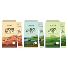 티젠 실론 얼그레이 바닐라 밀크티 300g + 카라멜 밀크티 300g + 초코 밀크티 300g, 1세트, 15g, 60개입