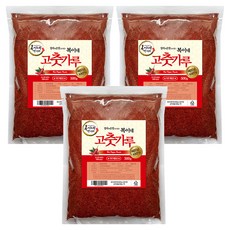 Bokine Food 越南中厚紅辣椒粉，用於辣泡菜, 3包, 500g