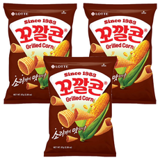 Kokkal Corn 玉米脆角, 烤玉米口味, 酥脆口感, 67g, 3包