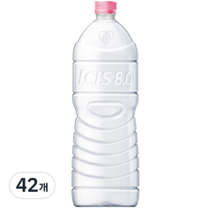 아이시스 8.0 무라벨 ECO 생수, 42개, 2L 42개, 2L