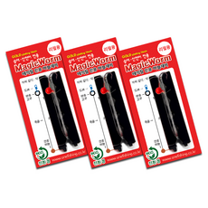 Combi 康貝 Magic Worm 鱒魚用替換釣組, 3個