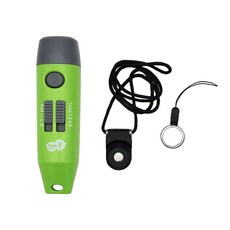 재미존 컬러 전자 호루라기, 그린, 1개
