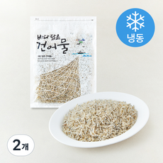 완도건강해 볶음용 지리 멸치 (냉동), 2개, 500g