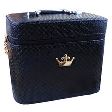 THE ZAKKA 時尚皇冠美妝包 S, 黑色, 1個