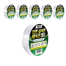 Skora 超強力矽膠縫隙密封防水單面膠帶, 6個