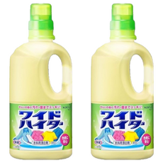 Kao 花王 Wide Haiter 衣物漂白劑, 1L, 2瓶