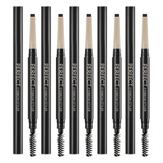 미샤 퍼펙트 아이브로우 스타일러 오토펜슬 0.15g, 블랙, 5개