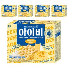 HAITAI 海太 IVY重起司蘇打餅乾, 270g, 5盒