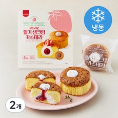 삼립 부드러운 딸기 생크림 카스테라 (냉동), 360g, 2개
