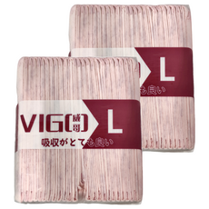 VIGO 威哥 粉嫩印花款尿墊, 90 x 60cm, 25片, 2包