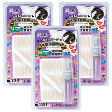 youberry 悠貝莉 清水蕾絲雙眼皮貼，自然型，120回, 3盒