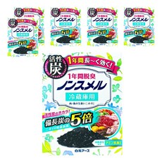 Hakugen Earth 白元 活性炭 冷藏室除臭劑, 25g, 6盒
