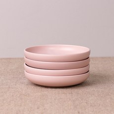 BOWLBOWL 復古甜點碗, 粉紅色, 4個