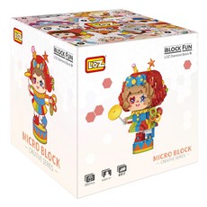 LoZ 微型迷你積木, 樂園小丑 多色, 1盒